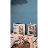 ROKR 3D Holzpuzzle Druckerpresse mit LED-Beleuchtung im Steampunk-Stil