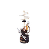 ROKR Da Vinci Helikopter 3D Puzzle Bausatz CGL01 fertig aufgebaut