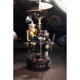 Mechanisches 3D Puzzle Da Vinci Helikopter mit 6-Zylinder-Motor