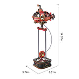 3D Holzpuzzle U-Boot mit Periskop und Flossen aus der ROKR Gravity Swing Collection