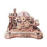 ROKR Gear Ball Challenge EGC01 – 3D Holzpuzzle Murmelbahn im Gamepad-Design