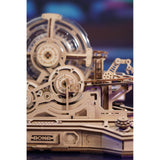 ROKR 3D Holzpuzzle Murmelbahn Gear Ball Challenge von oben mit Gamepad-Tasten