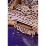 High-Speed-Auswurfkammer am 3D Holzpuzzle Gear Ball Challenge