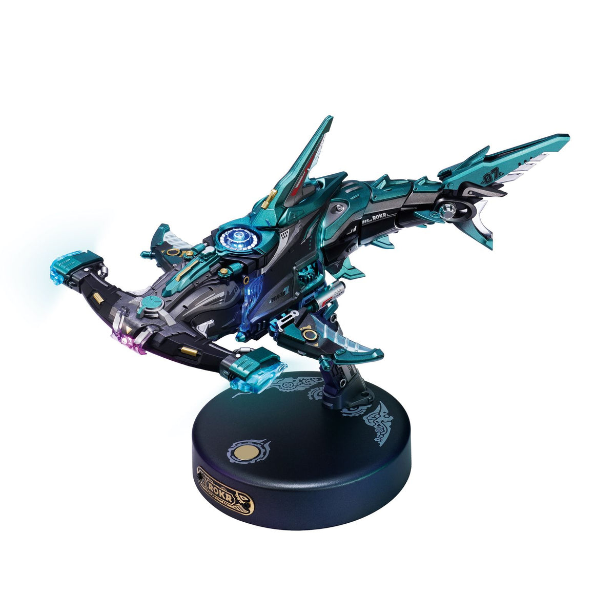 ROKR Hammerhead Shark MI07 – mechanischer Hammerhai Modellbausatz fertig aufgebaut
