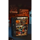 Hip Hop Street Marble Run von ROKR mit Graffiti-Motiven und Neon-Look