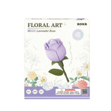 Lavendel – ROKR Rose Bausatz Kunstblume zum Selberbauen AD021 – Ansicht 2