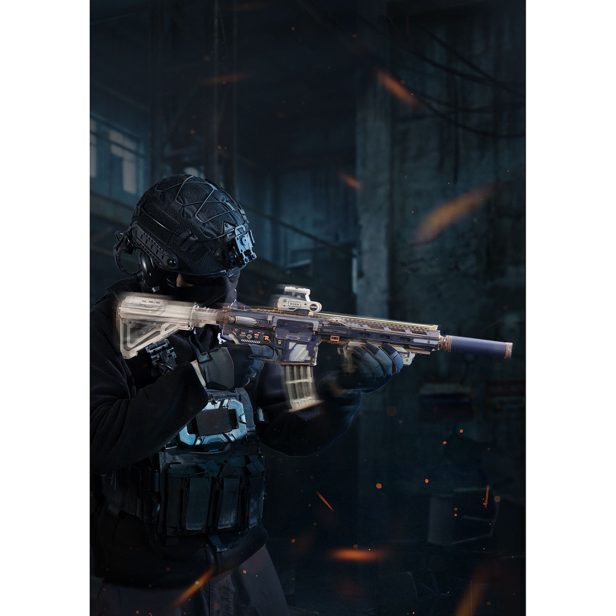 ROKR M416 Carbine LQB02 als Geschenkidee für Modellbau-Fans