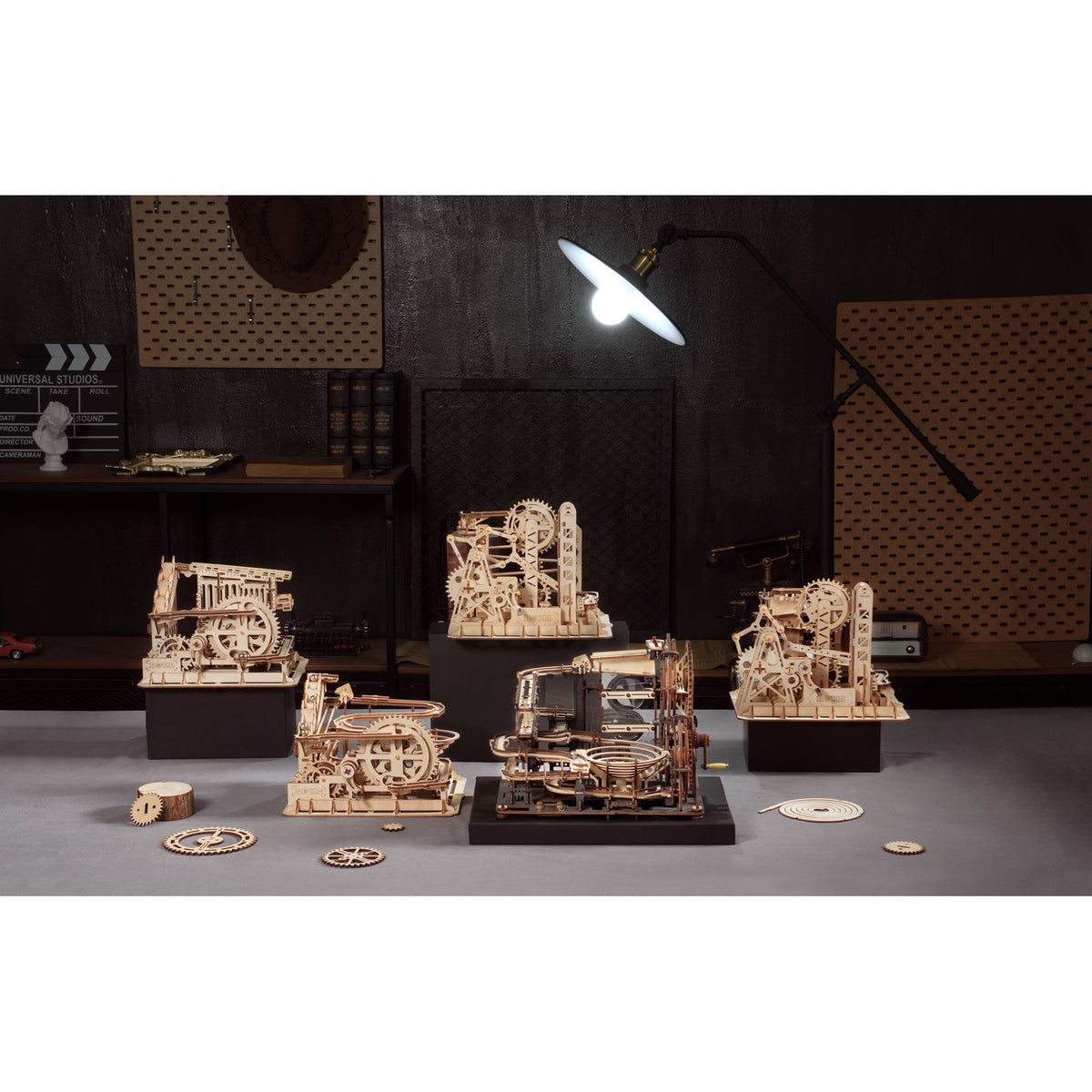 Murmelbahn Geschenk für Erwachsene und Kinder: ROKR Marble Night City