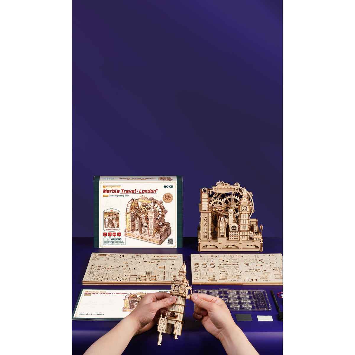 Marble Travel London als Geschenk für Erwachsene und London-Fans
