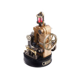 ROKR Morse Telegraph Bausatz mit Telegrafentaste und roter Kontrolllampe