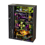 ROKR Murmelbahn Alchemy City MR04S Bausatz mit Neon-LED-Effekten
