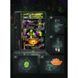 ROKR Alchemy City MR04S Nahaufnahme der Neon-Beleuchtung