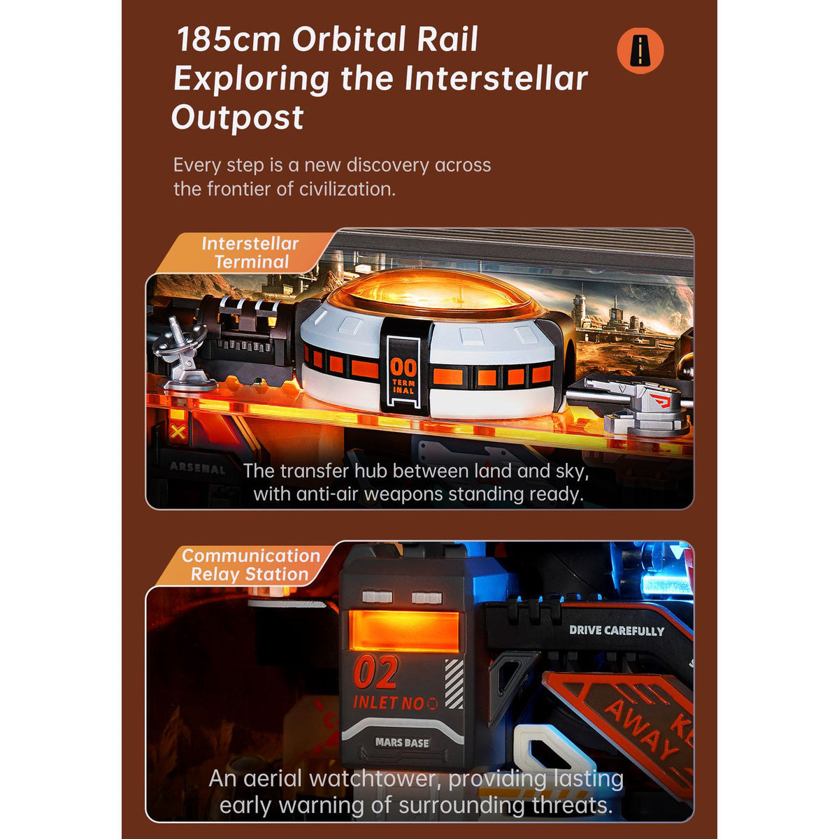 ROKR Mars Outpost Murmelbahn als Geschenk für Technikfans und Sammler