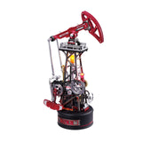 ROKR 3D Holzpuzzle Pumpjack Oil Extractor fertig aufgebaut von vorn