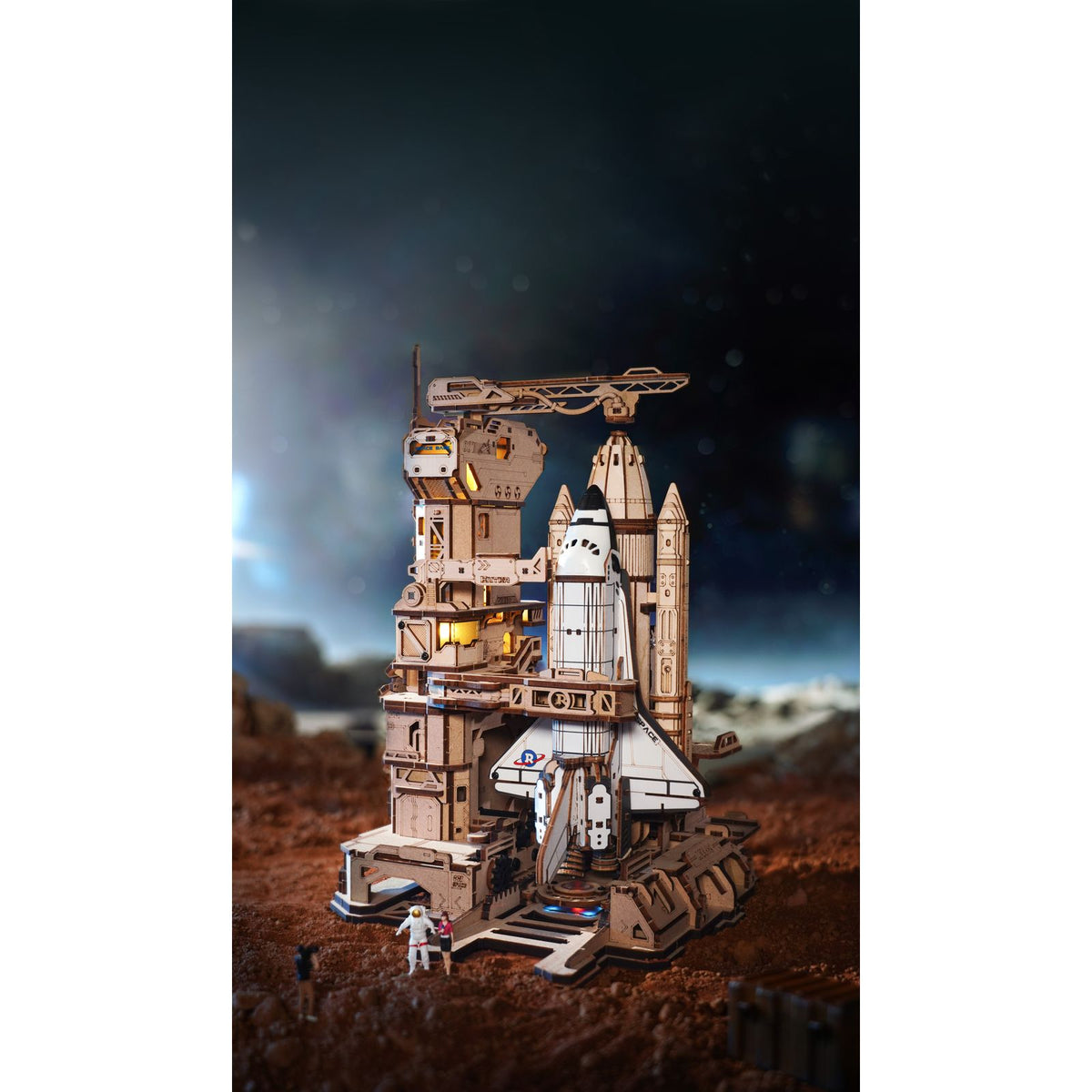 ROKR Space Shuttle als Dekoration im Regal, ideal als Geschenk