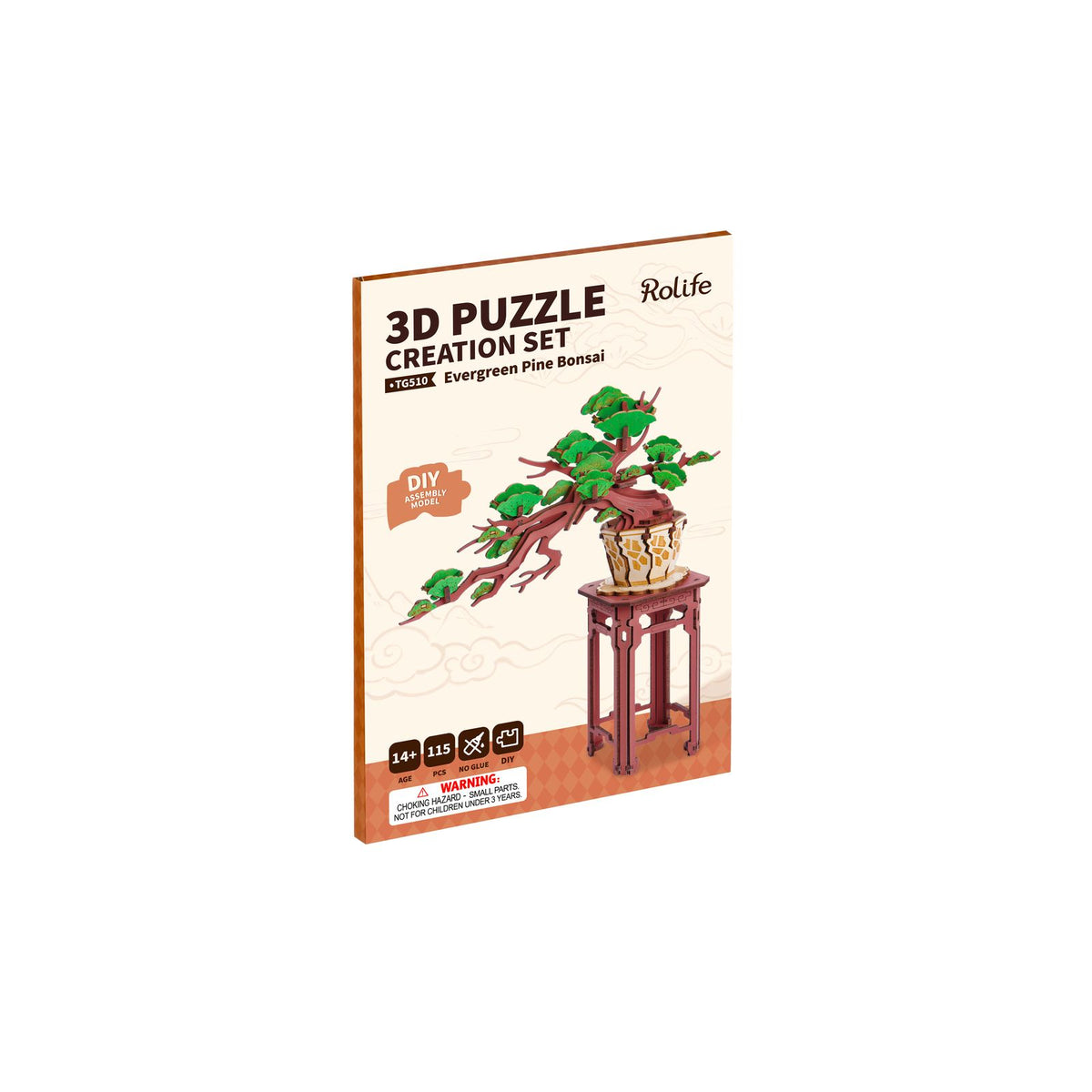 Evergreen Pine Bonsai von Rolife als Geschenkidee für Pflanzenfreunde