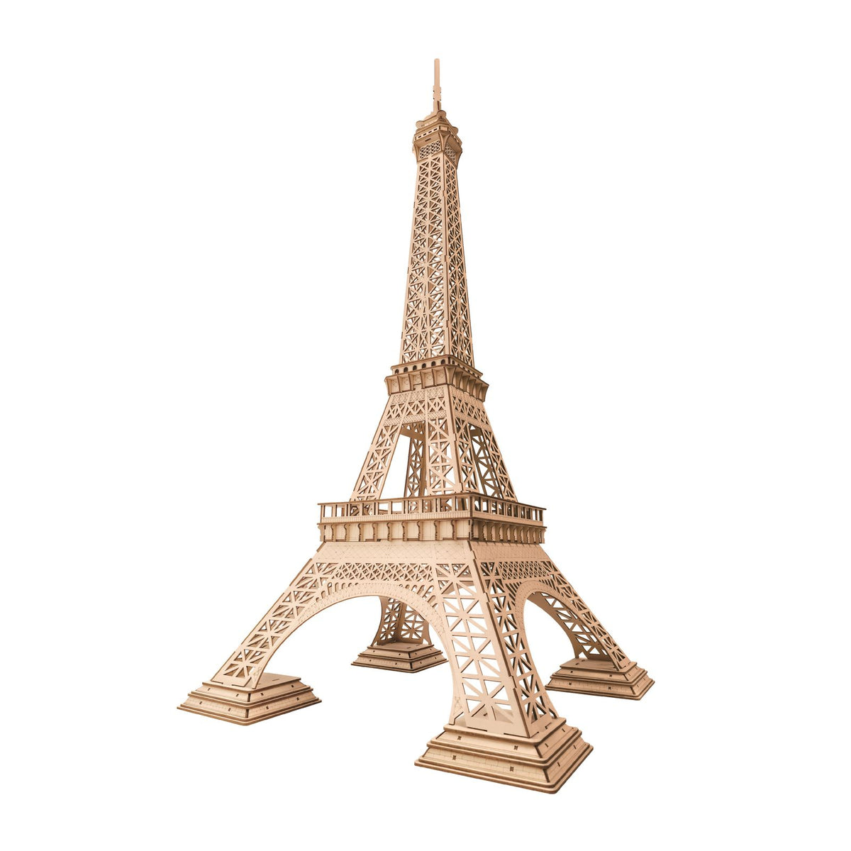 Rolife 3D Holzpuzzle Eiffelturm Plus TGC02 fertig aufgebaut, 99,6 cm hoch