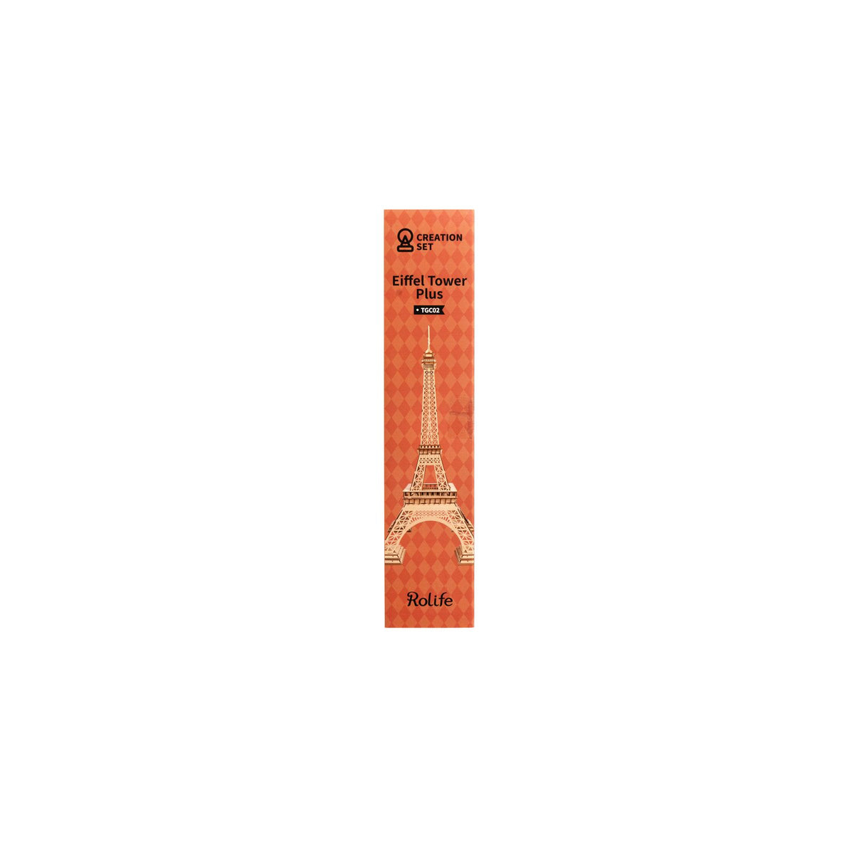 Lasergeschnittene Holzteile des Rolife Eiffelturm Bausatzes TGC02