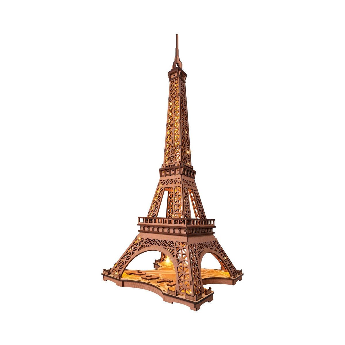 Eiffelturm Modell mit LED-Beleuchtung in vier Leuchtmodi