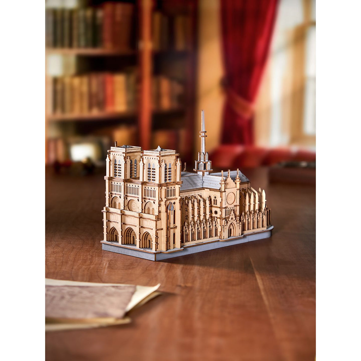 3D Holzpuzzle Weihnachten: Rolife Notre Dame als Geschenk für Erwachsene