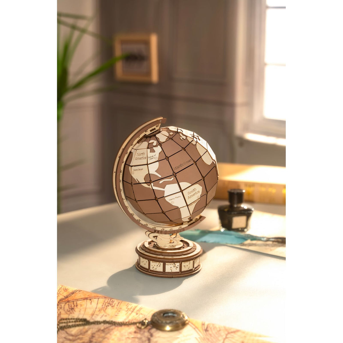 Globus Global Wonders TGM01 – Maße 16,2 × 14,6 × 23,4 cm im Überblick