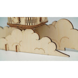 3D Holzpuzzle Heißluftballon als Geschenk zu Weihnachten