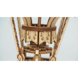Lasergeschnittene Holzteile des Rolife 3D Holzpuzzles