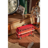 Londoner Doppeldecker Bausatz: Aufkleber „Take a trip on a London landmark“