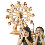 3D Holzpuzzle für Kinder ab 7 Jahren: gemeinsam das Rolife Riesenrad bauen