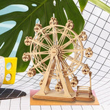 Rolife Riesenrad aus Holz naturbelassen oder bemalt – individuell gestaltbar