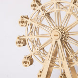 Riesenrad aus Holz bauen – Teile und Bauanleitung des Rolife TG401
