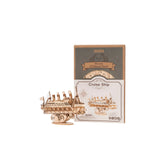 Modellbausatz Schiff von Rolife als Geschenk und Vintage-Dekoration