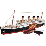 Rolife 3D Holzpuzzle Eternal Atlantic Voyager mit LED-Beleuchtung zwischen den Masten