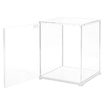 Rolife Acryl Vitrine DF06L mit klarem Acrylglas und weißem Kunststoffboden
