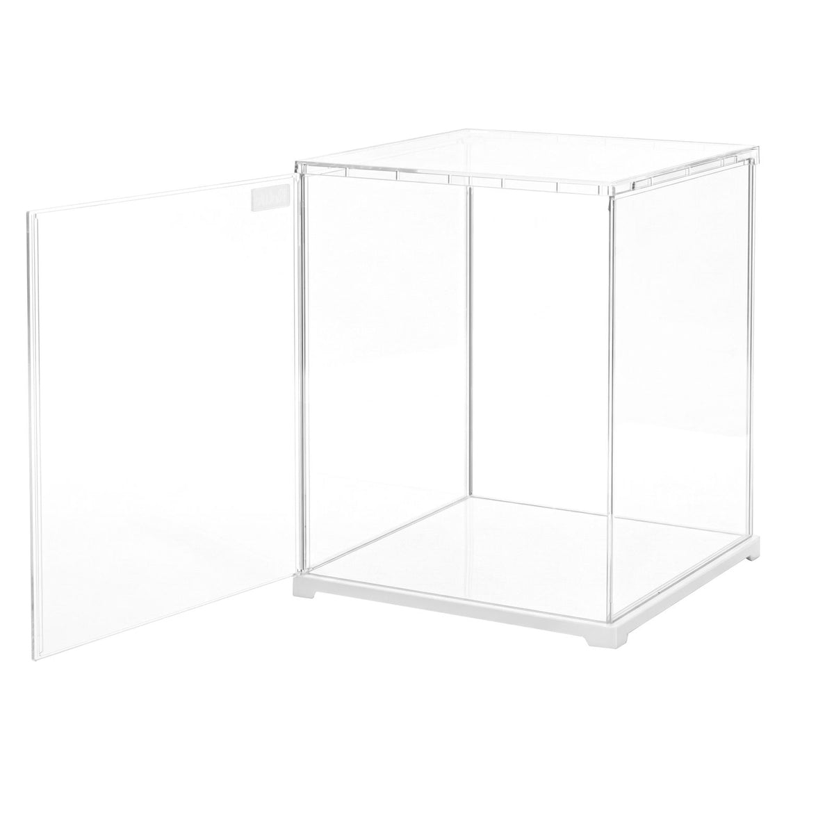 Rolife Acryl Vitrine DF06L mit klarem Acrylglas und weißem Kunststoffboden
