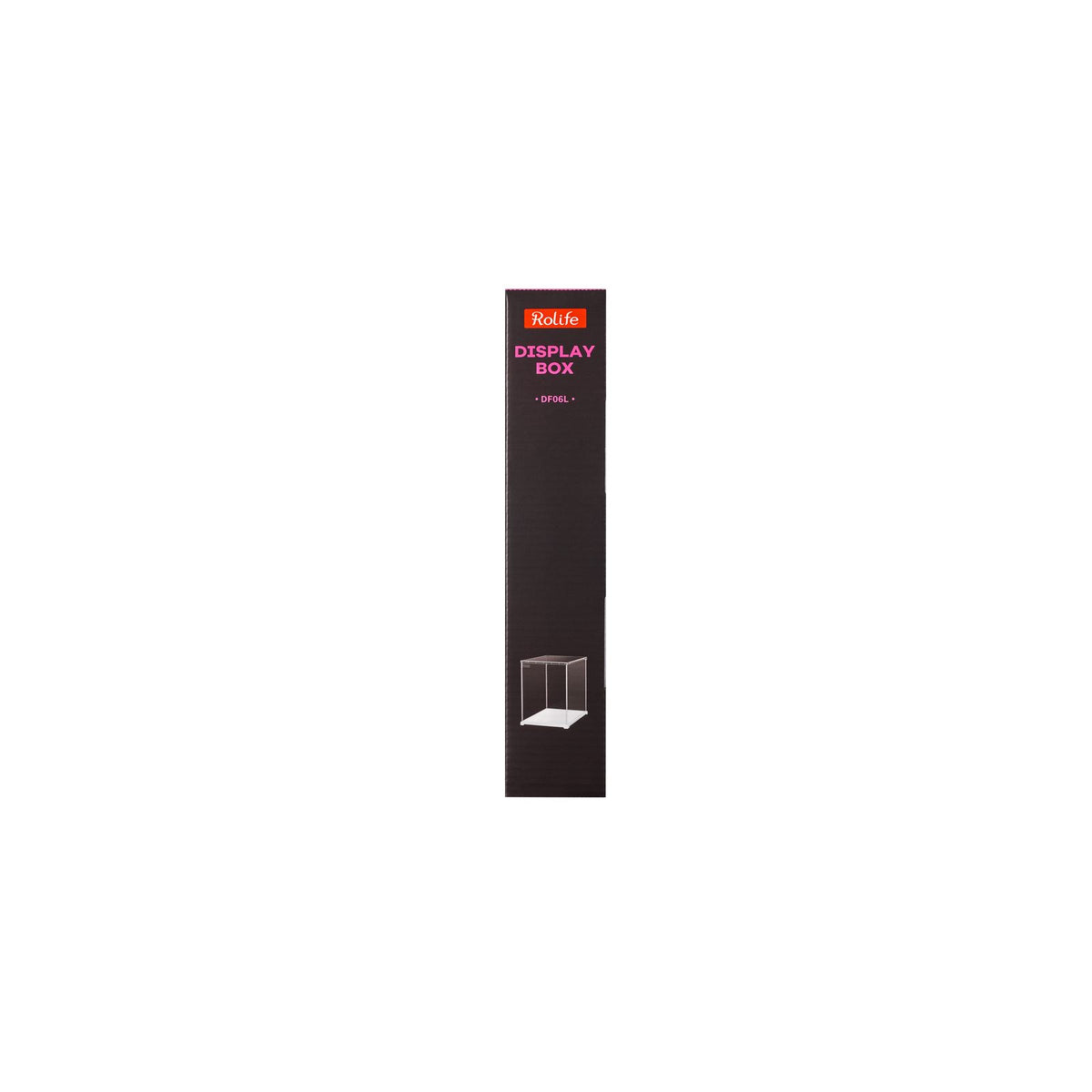 Rolife Acryl Vitrine DF06L Lieferumfang mit sechs Teilen