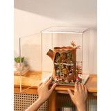 Rolife Vitrine DF06L mit Tür für den einfachen Zugriff auf die Miniatur