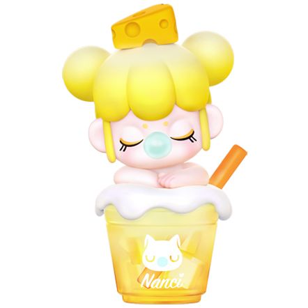 Bamboo Oolong Tea Baby Nanci mit Pandabär auf dem grünen Becher