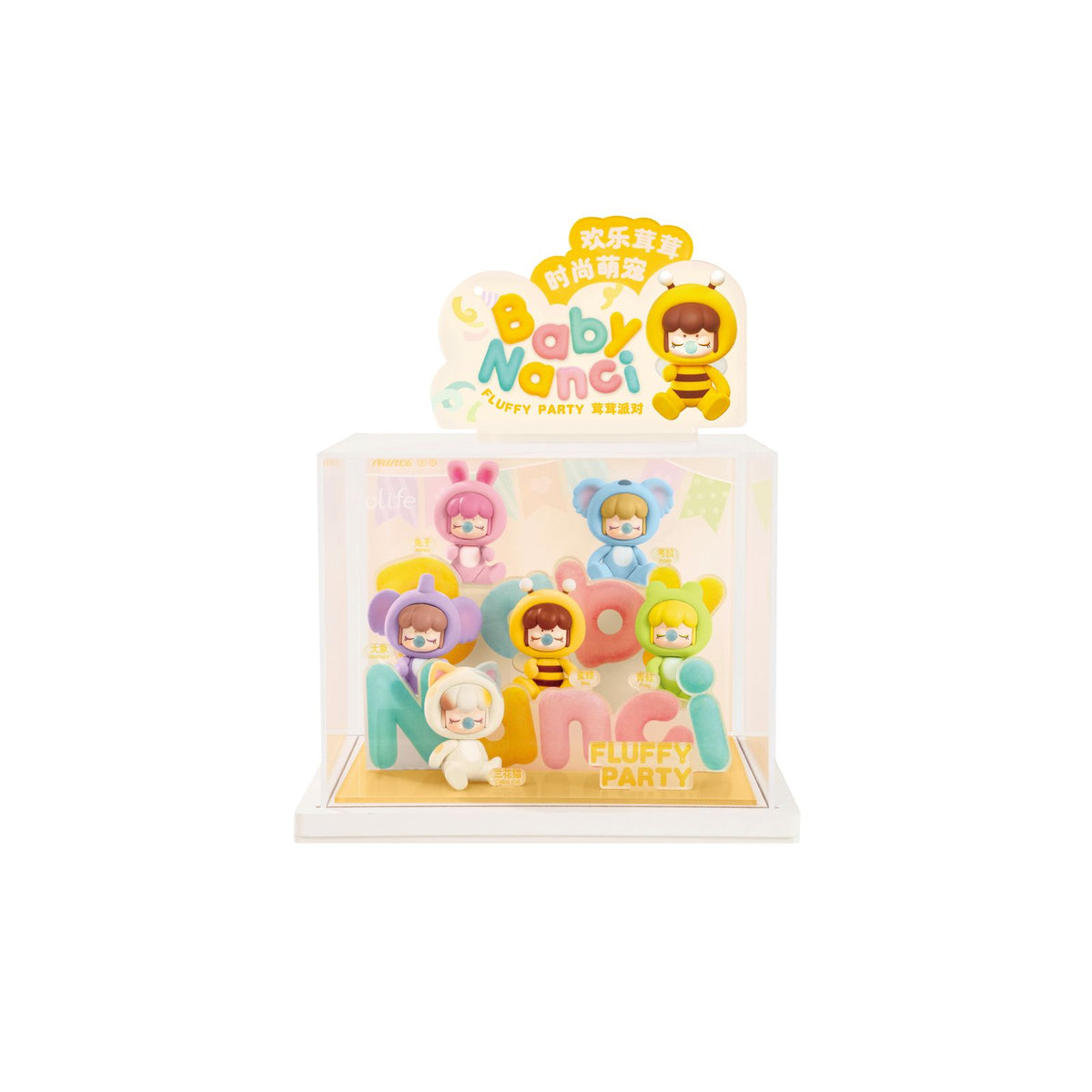 Blind Box Figur Rolife Baby Nanci Fluffy Party im Bienenkostüm