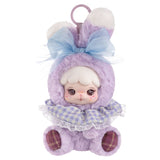 Salted Caramel Latte Cookii Bunny in Hellblau mit Perlenkette