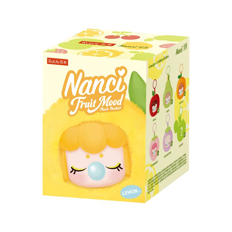 Blind Box Figur Rolife Nanci Fruit Mood Plüsch-Schlüsselanhänger MNCXX