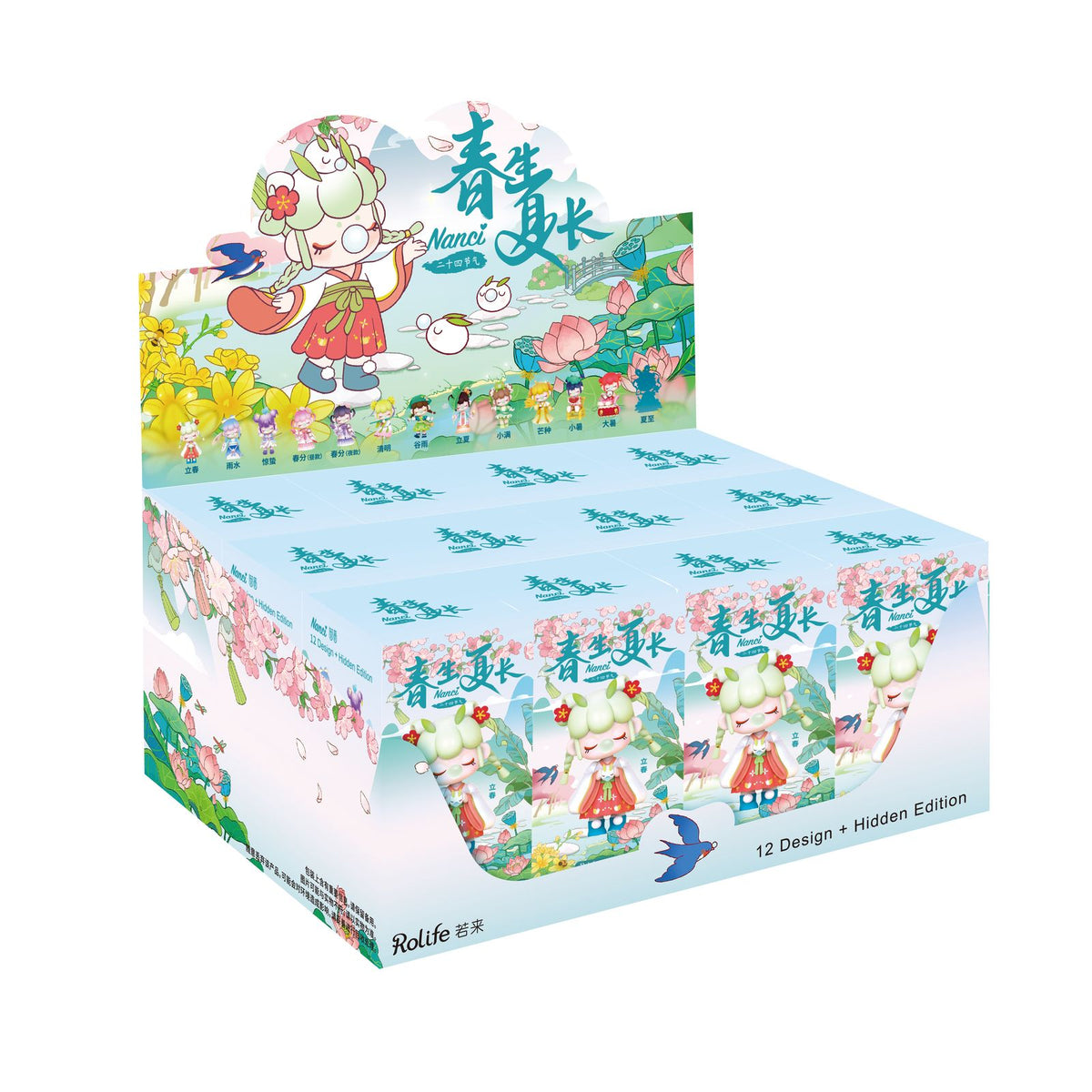 Rolife Blind Box Verpackung der Nanci Serie 24 Sonnenterme
