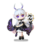 Fuchs-Suri im roten Kleid mit Ohrenhütchen, Rolife Figurine aus der Blind Box