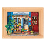 Miniaturhaus Bausatz Daily Fresh Flower von Rolife als fertiges Modell im Gesamtbild