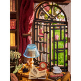 Rolife TGE02 Book Nook Bausatz mit 196 Teilen – Geschenk für Bücherfreunde