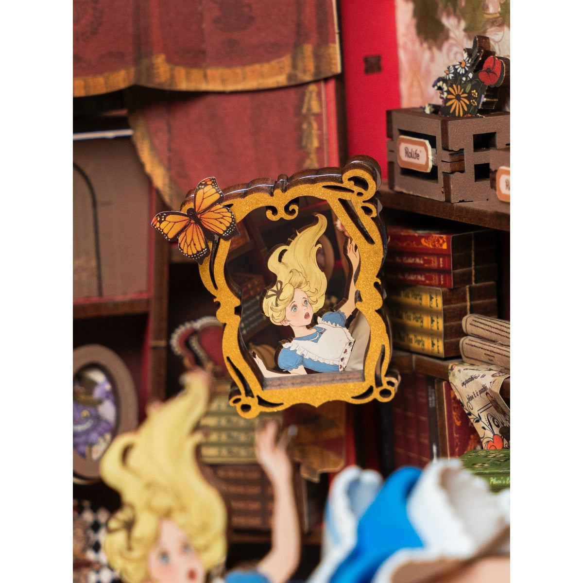 Rolife Miniatur Bausatz Fall into Wonder mit Pilz als Lichtschalter