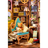 Book Nook Bausatz Holz als Geschenk für Bücherfreunde, Rolife TGE03