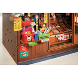 Nostalgic Corner Shop von Rolife auf der Fensterbank als Geschenkidee für Bastler
