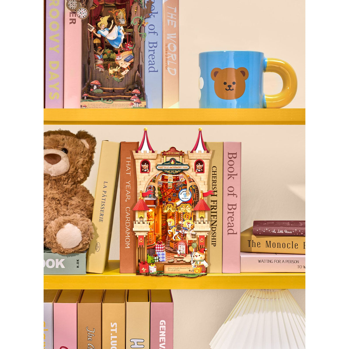 Riesenrad im DIY Book Nook Fairytale Amusement Park TGB17