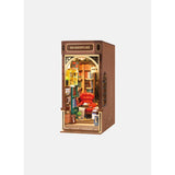 Rolife Bookstore Shakespeare: Vintage-Buchhandlung mit Bogenfenstern im Miniaturformat